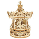 Robome DIY Boîte de musique en bois mécanique