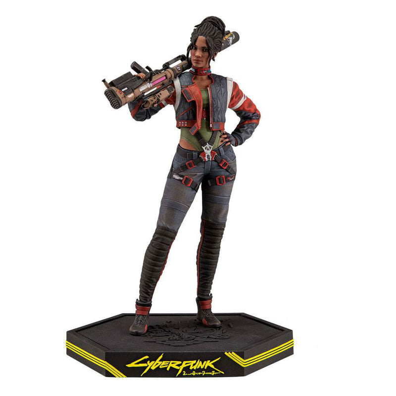 Cyberpunk 2077 Figur mit Base