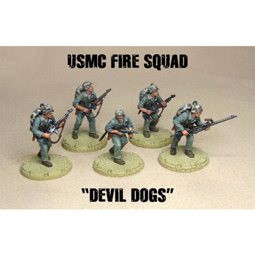 Stof bondgende USMC Fire Squad "Devil Dogs"