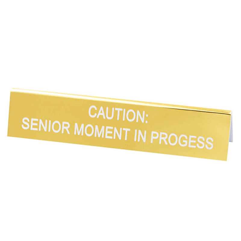 Say What Schreibtischschild Medium