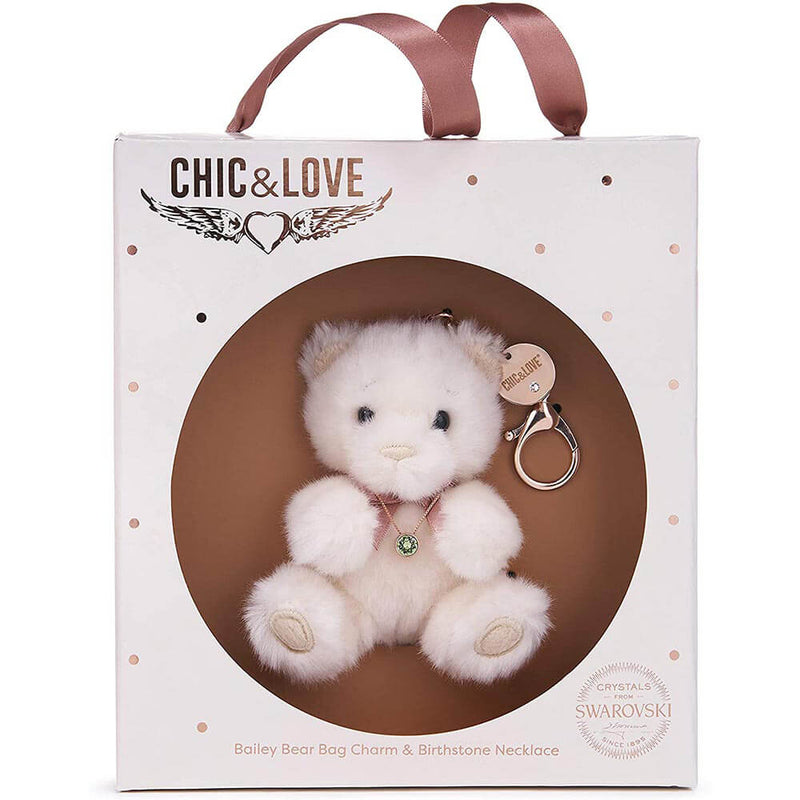 Chic &amp; Love Bijou de sac et collier ours Bailey