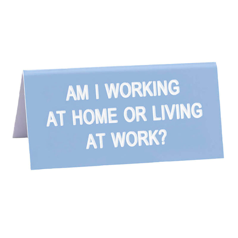 Panneau de bureau Dites quoi (petit)