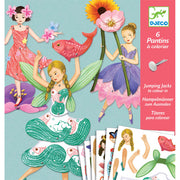 Kit d'apprentissage des marionnettes en papier Djeco