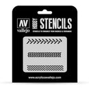 Vallejo Schablonen Textureffekte