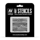 Vallejo Schablonen Textureffekte