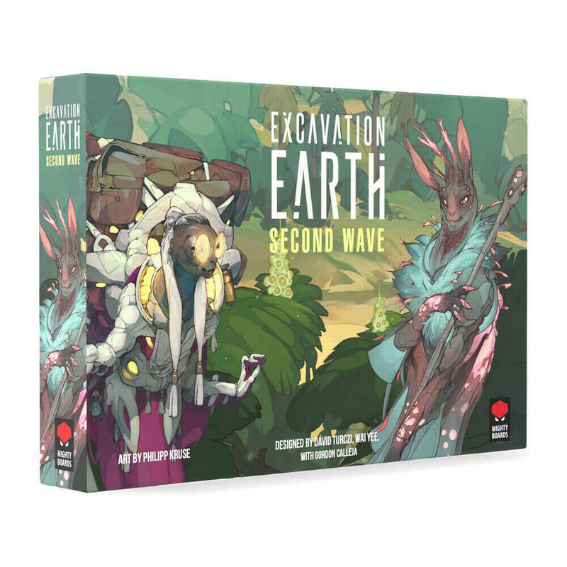 Excavation Earth Second Wave Board Game