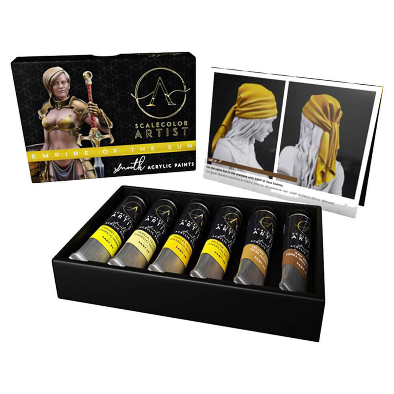 Ensemble de peinture d'artiste Scalecolor Scale 75