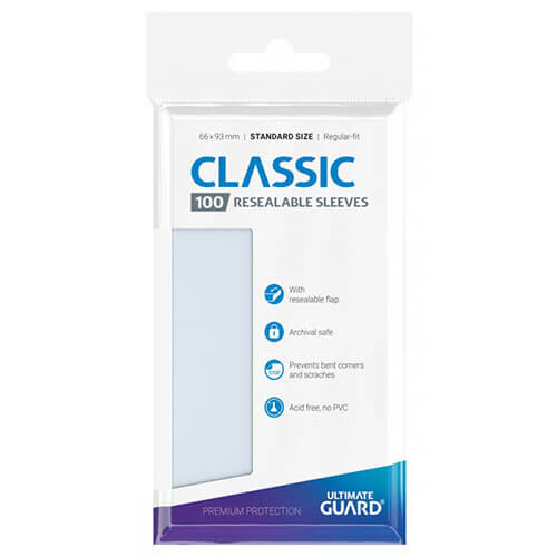 Ultimate Guard Classic Resealable Standard Sleeves 100pcs