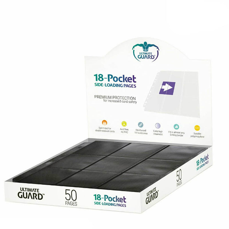 Ultimate Guard 18 pochettes à chargement latéral 50 pages