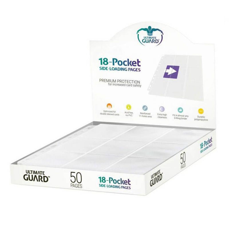 Ultimate Guard 18 pochettes à chargement latéral 50 pages