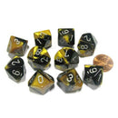 Chessex D10 Jeu de 10 matrices polyédriques Gemini