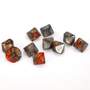 Chessex D10 Jeu de 10 matrices polyédriques Gemini