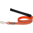Snake Eyes Dog Lead (Orange)