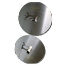 Outdoor Magic 10mm Stainless Steel Gyros Plates (Set of 2)