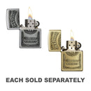 Jack Daniels Label Chip High Polish Lighter
