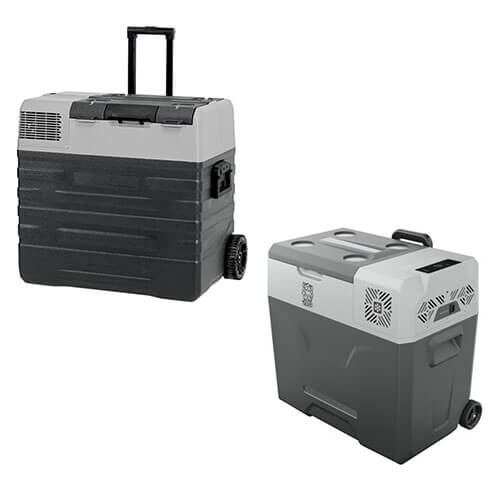Portable Fridge DC/AC with Handle and Wheels