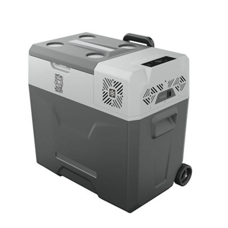Portable Fridge DC/AC with Handle and Wheels