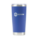 Gobelet Rovin en acier inoxydable avec couvercle à pression (590 ml)
