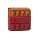 LED-Autolampen Anhänger-LED-Licht-Kombi-Set (100 x 100 mm)