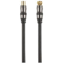 Concord Flexible TV Plug to F-Type Plug Coxial Cable