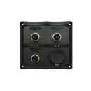 Panel with Dual USB Socket 4.2A