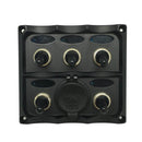 Panel with Dual USB Socket 4.2A