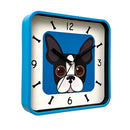  Doggy Tiny Quadratische Wanduhr