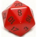 D20 Dés Opaque (34mm)