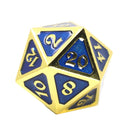 D20 Dice Metal Mythica (Simple)