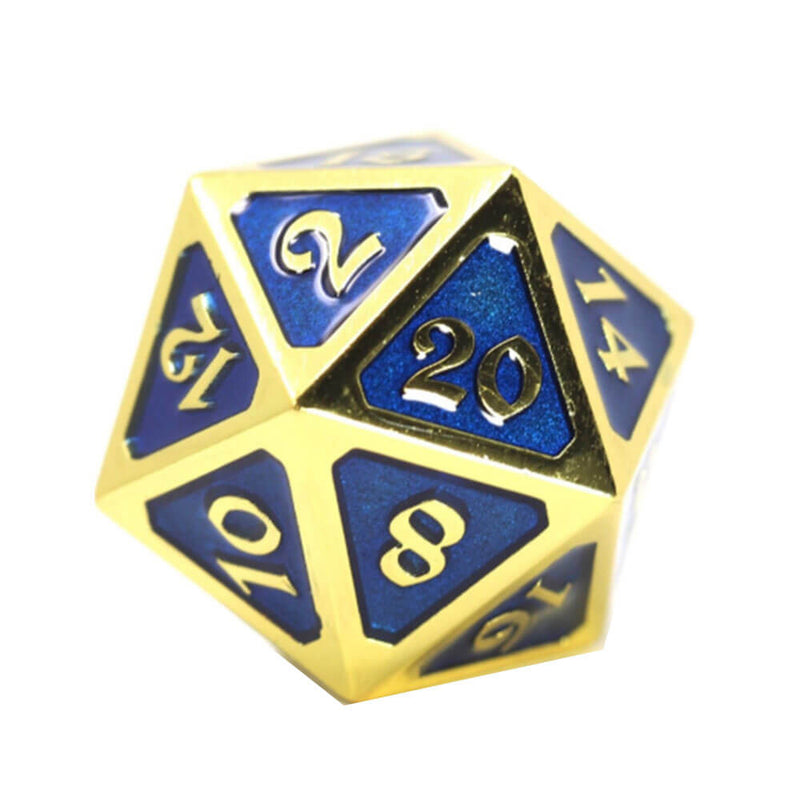 D20 Dice Metal Mythica (Simple)