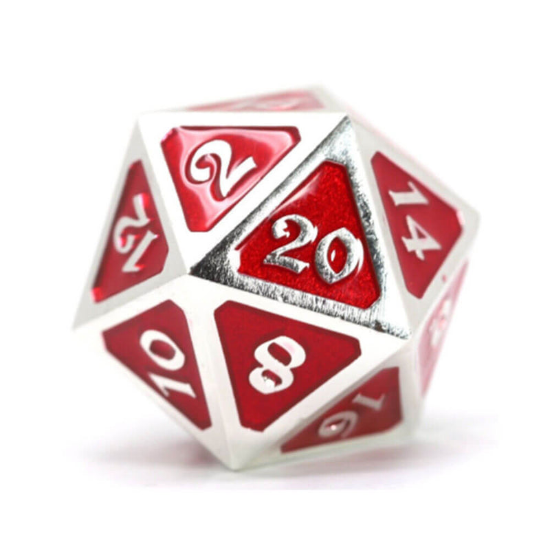 D20 Dice Metal Mythica (Simple)