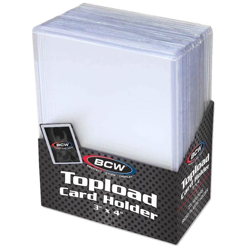 Porte-cartes BCW Topload (3" x 4")