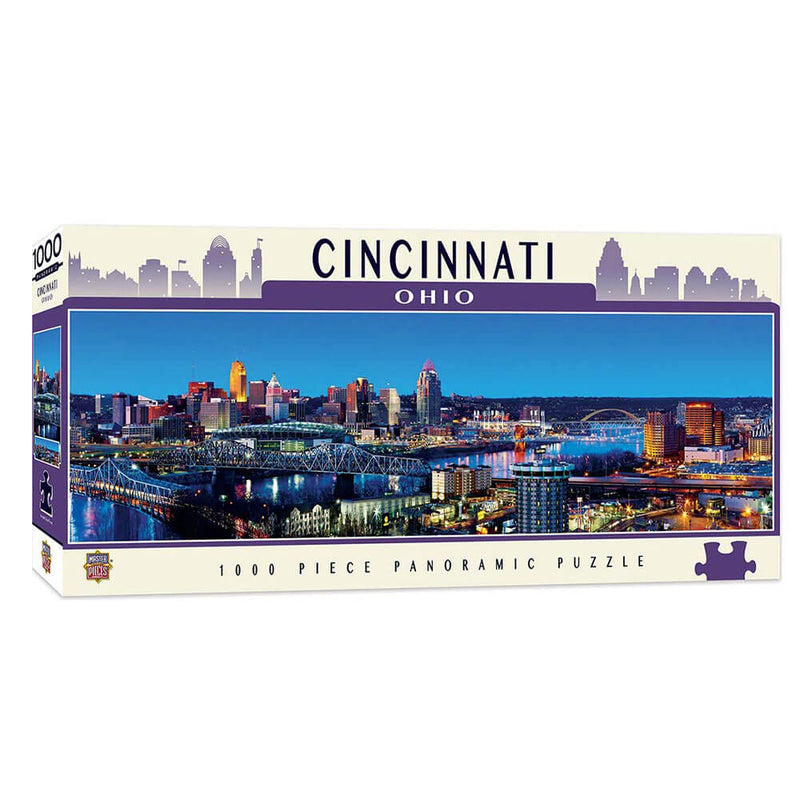 Chefs-d'œuvre Puzzle Panoramique (1000 pcs)