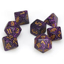 D7 Die Set Dice Speckled Poly (7 dés)