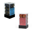 D6 Dice Scarab 16mm (12 Dice)