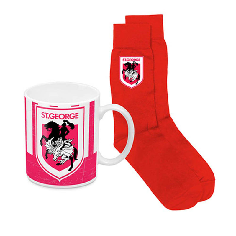 Lot de tasses à café et chaussettes NRL Heritage