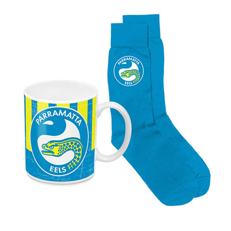Lot de tasses à café et chaussettes NRL Heritage