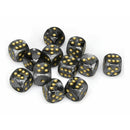 D6 dobbelstenen 16 mm (12 dobbelstenen)