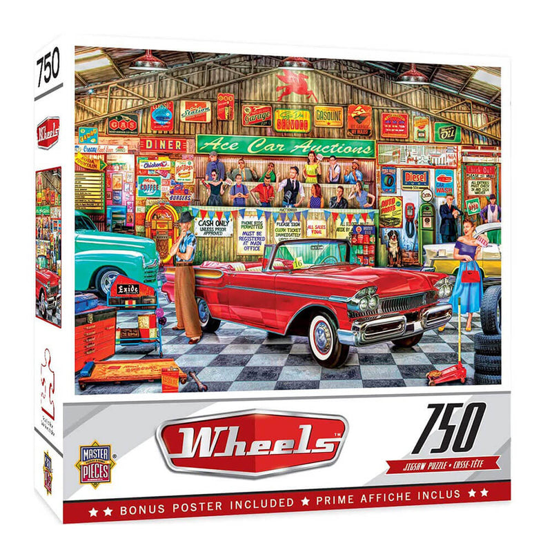 MP Wheels Puzzle (750 stuks)