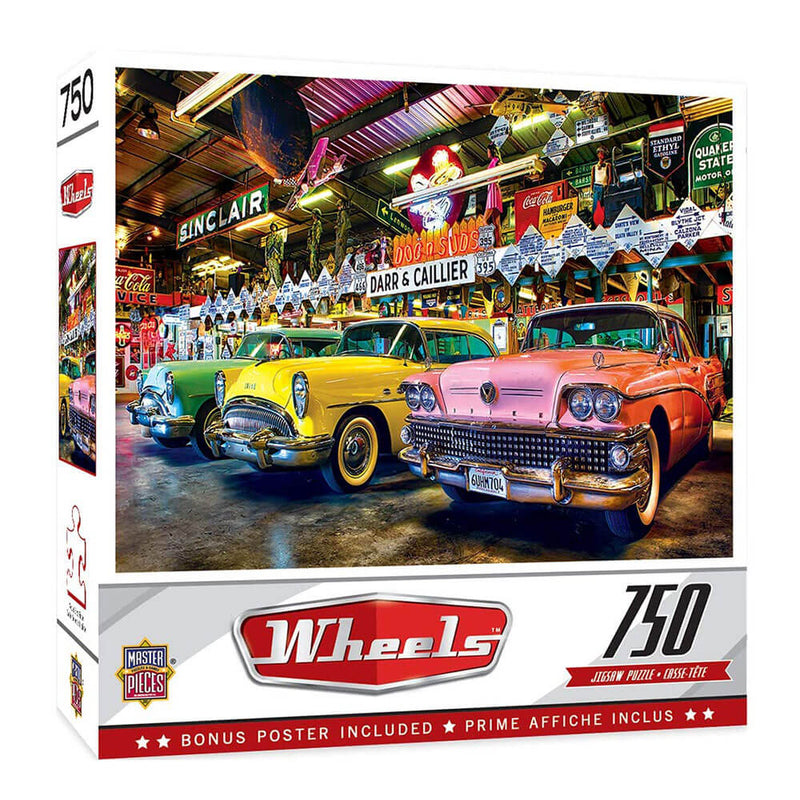 MP Wheels Puzzle (750 stuks)