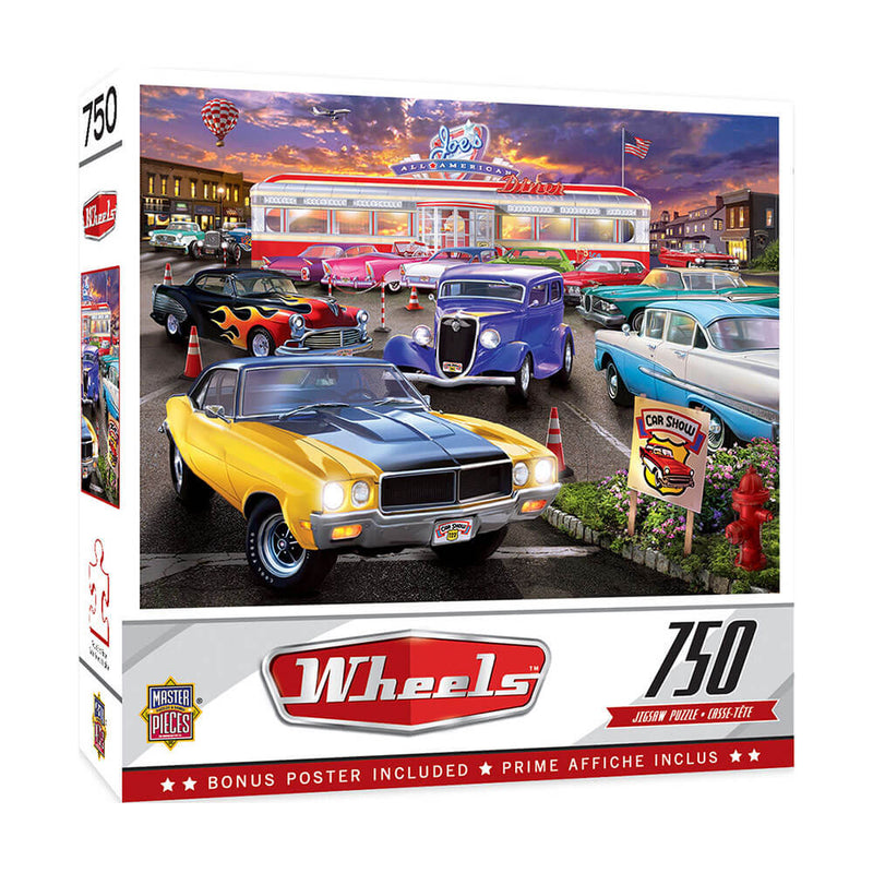 MP Wheels Puzzle (750 stuks)