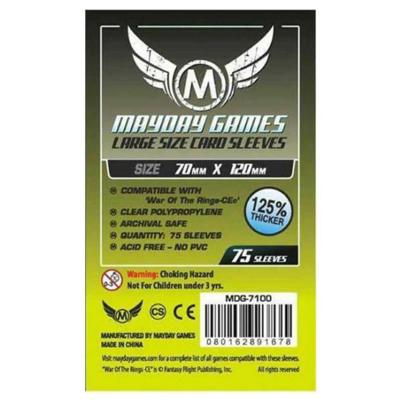 Mayday-Standardhüllen (70 mm x 120 mm)