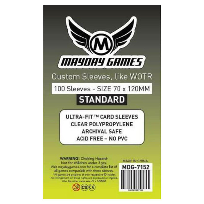 Mayday-Standardhüllen (70 mm x 120 mm)