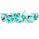 Polyedrisches Würfelset aus MDG-Harz, 16 mm