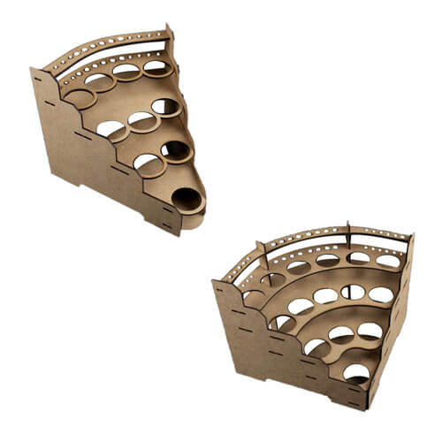 Laserox Modular Paint Rack 35mm