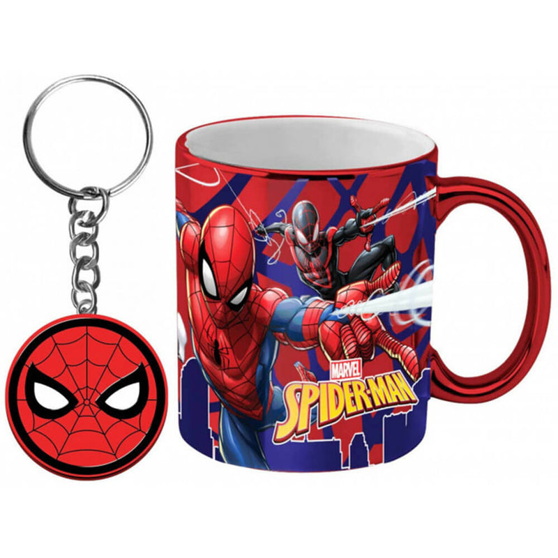 Tasse à café et porte-clés Marvel