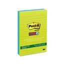 Notes Post-it 98x149mm assorties (paquet de 3)