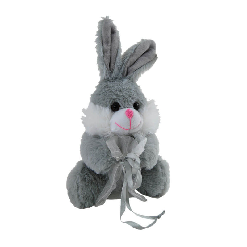 Elka lapin avec sac peluche 18cm