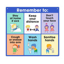 Durus School Hygiene &amp; Social Distance Schild