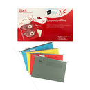 Stat Index & Inserts Suspension File Foolscap Assorted 20pk